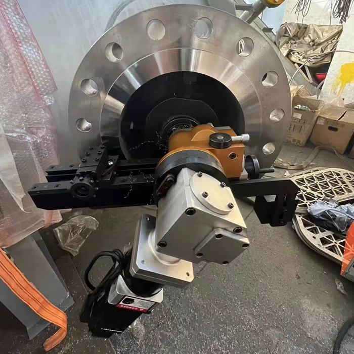 Electric Internal Expansion Flange End Processing Machine