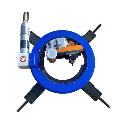 Пневматический внешний зажимной фланцевой аппарат